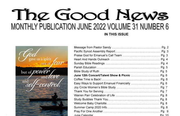 The Good News: June 2022