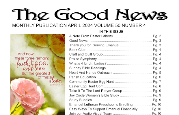 The Good News: April 2024
