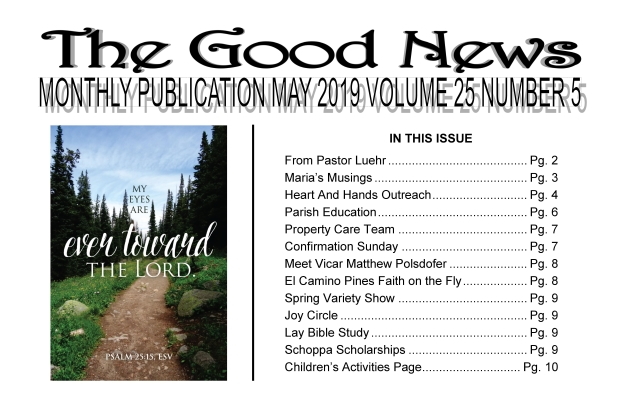 The Good News: May 2019