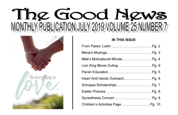 The Good News: July 2019