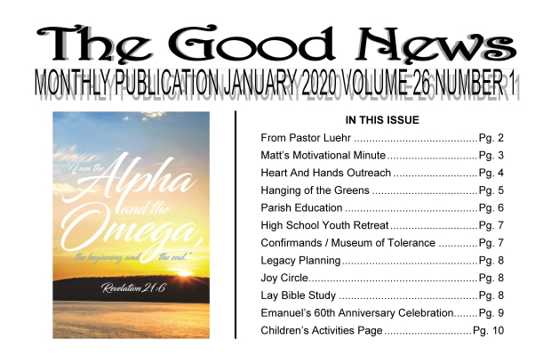 The Good News: January 2020