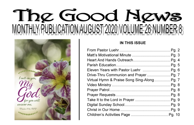 The Good News: August 2020