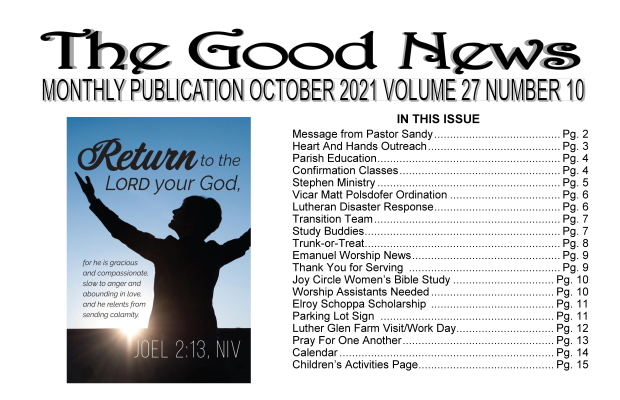 The Good News: October 2021