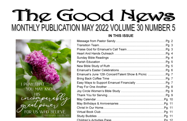 The Good News: May 2022