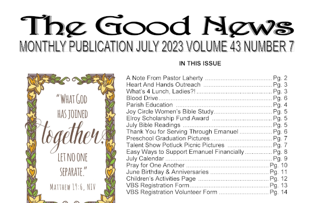 The Good News: July 2023