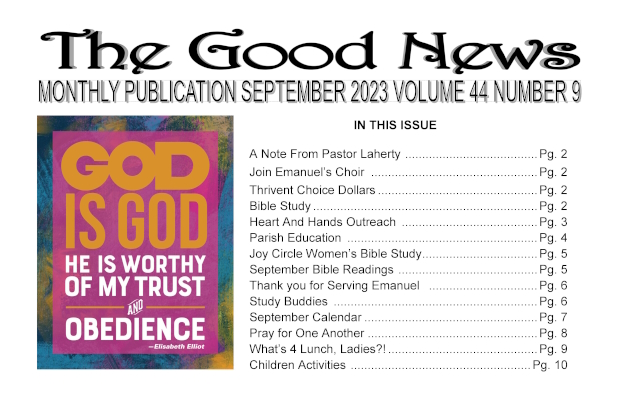 The Good News: September 2023