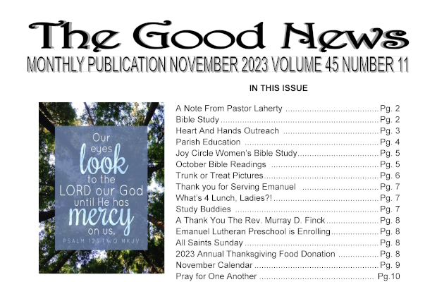The Good News: November 2023