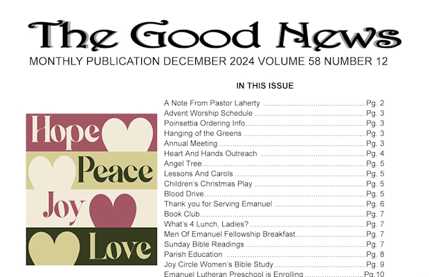 The Good News: December 2024