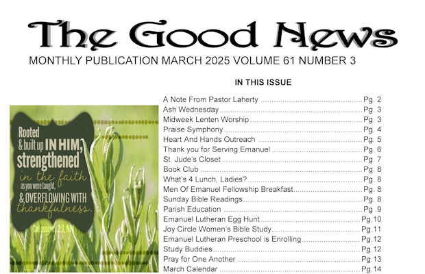 The Good News: March 2025