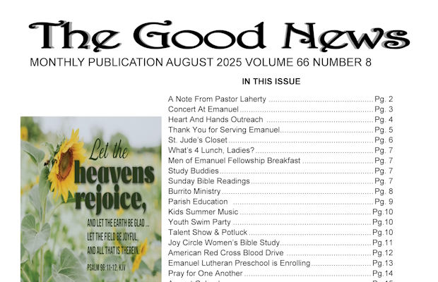 The Good News: August 2025