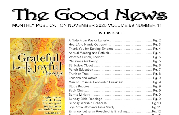 The Good News: November 2025