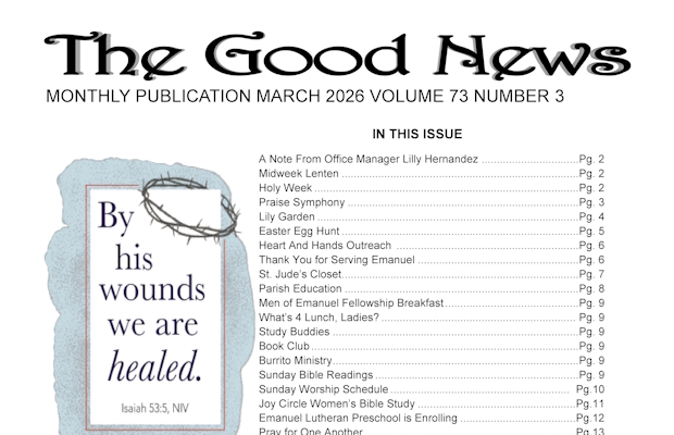 The Good News: March 2026