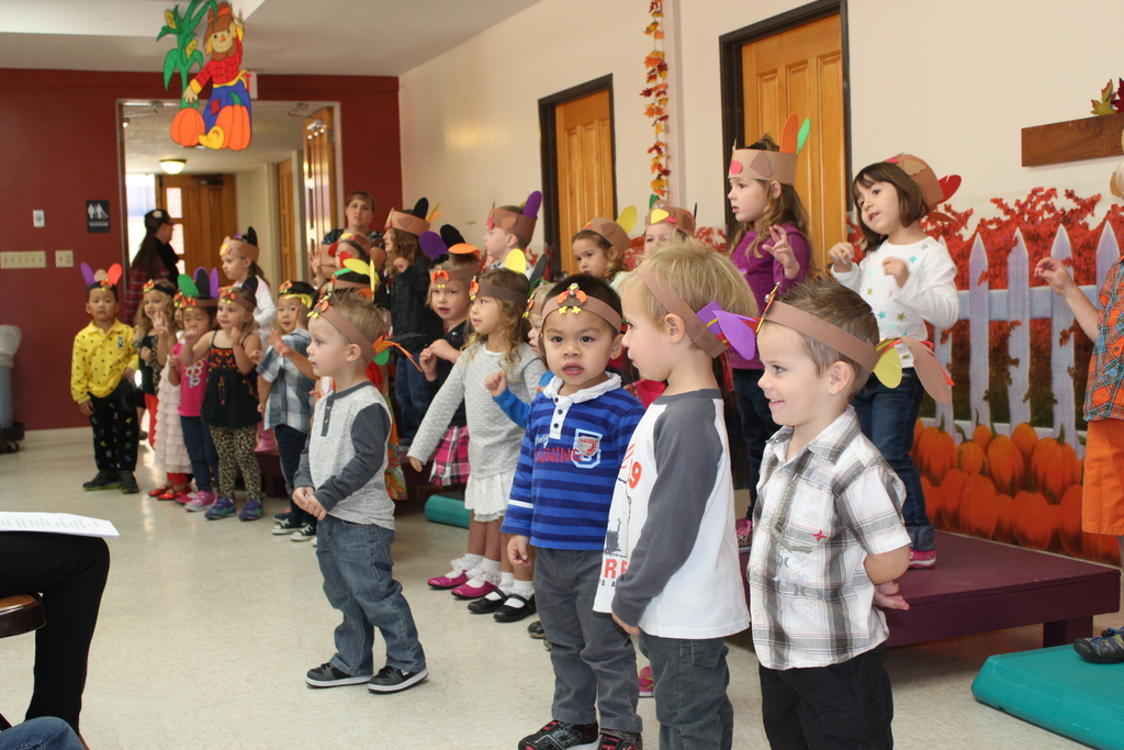 Emanuel Lutheran Preschool Students Performing a Play